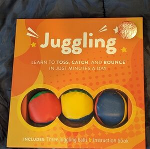 Juggling: Learn to Toss, Catch, and Bounce in Just Minutes a Day w/ 3 Balls